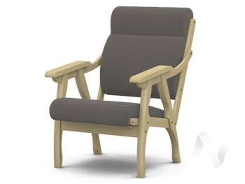 Кресло Вега-10 (бесцветный лак/ULTRA STONE) в Быструхе - bystruha.mebel54.com | фото