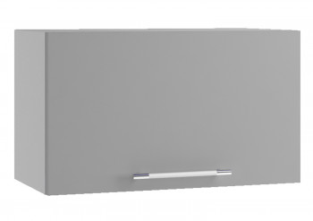 Ройс ПГ 600 Шкаф верхний горизонтальный (Графит софт/корпус Серый) в Быструхе - bystruha.mebel54.com | фото