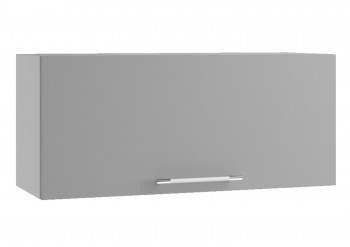Ройс ПГ 800 Шкаф верхний горизонтальный (Графит софт/корпус Серый) в Быструхе - bystruha.mebel54.com | фото