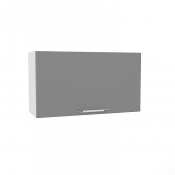 Ройс ВПГ 800 Шкаф верхний горизонтальный высокий (Графит софт/корпус Серый) в Быструхе - bystruha.mebel54.com | фото